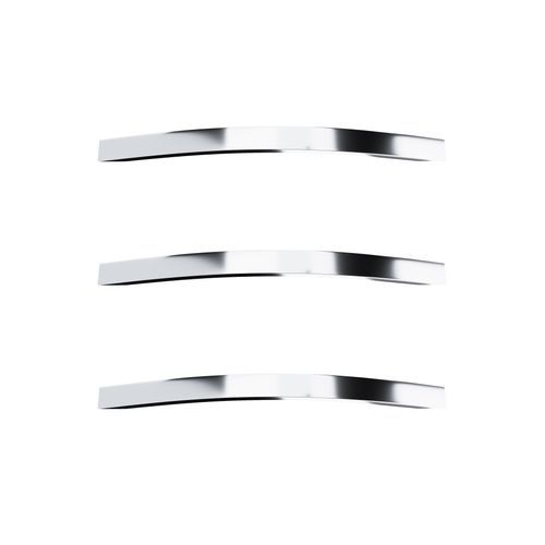 Nova Curved Heated Towel Bar Chrome 700mm