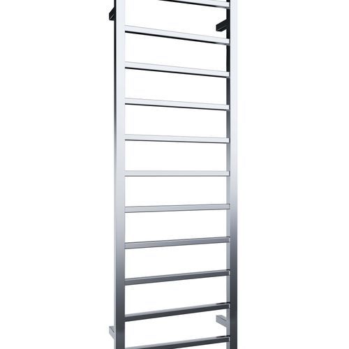 Quadro 11-Bar Heated Towel Rail Chrome 450mm