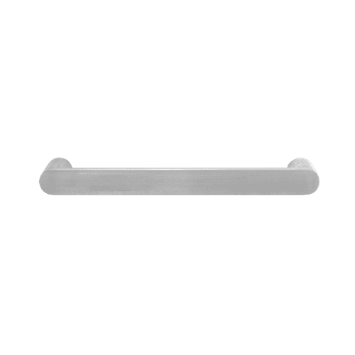 Towel Rail Single Bar Round 12V 500mm Brushed Stainless