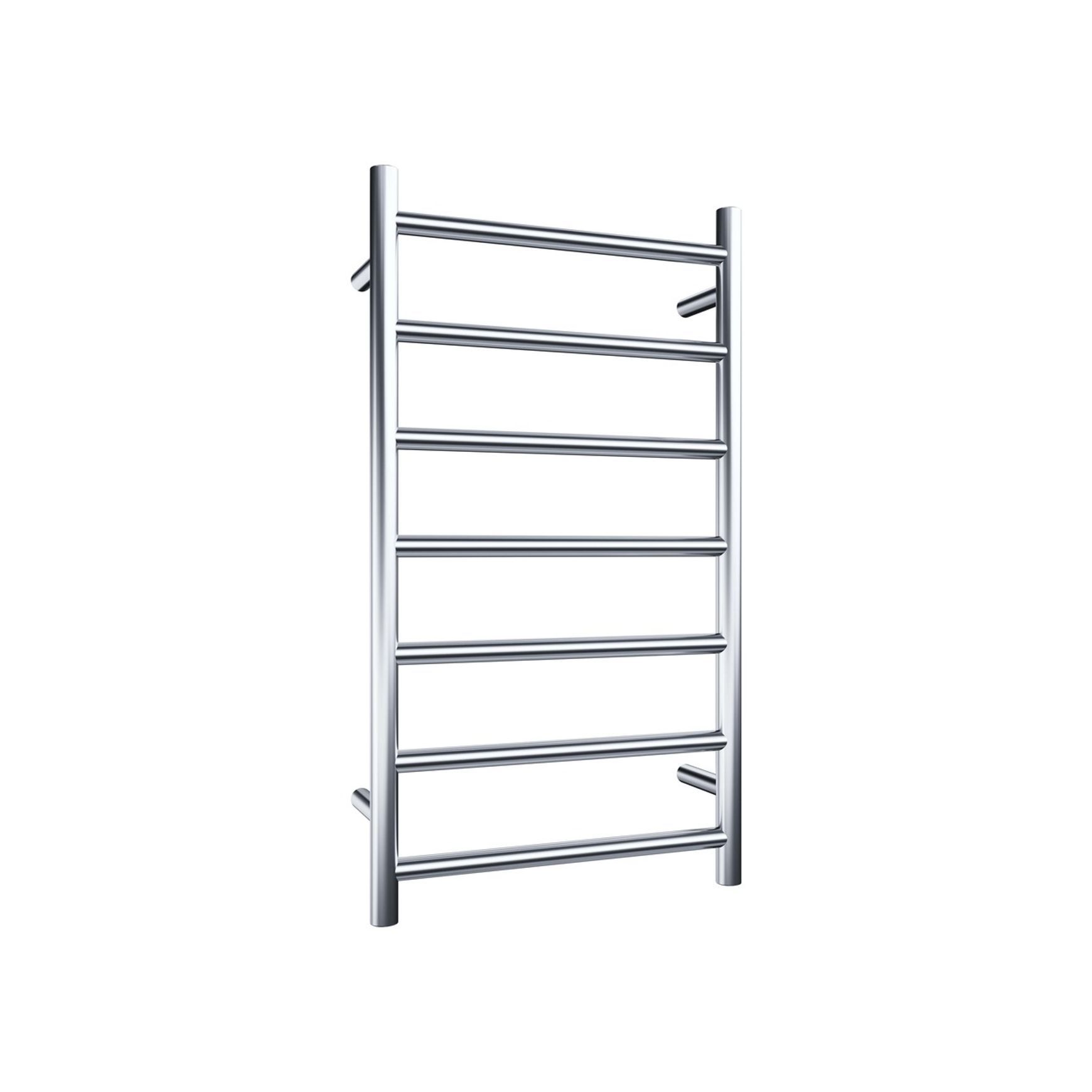 Evoke 7-Bar Heated Towel Rail - 450mm