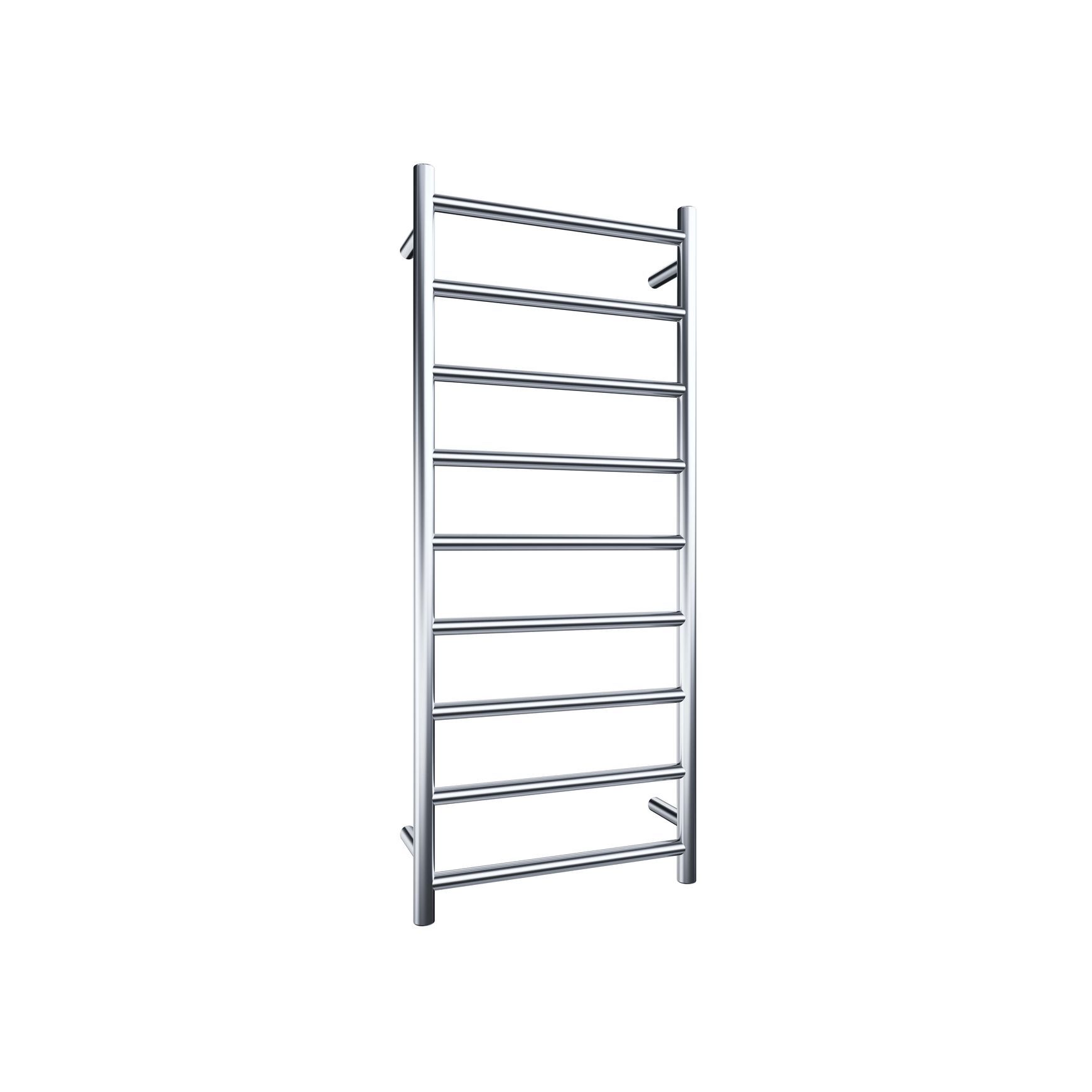 Evoke 9-Bar Heated Towel Rail Chrome 450mm