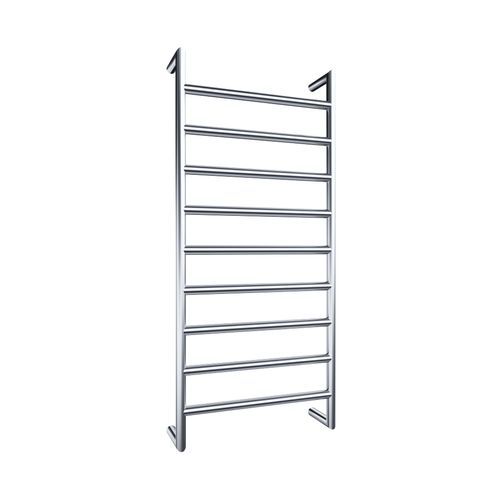 Luna 9-Bar Heated Towel Rail Chrome 450mm