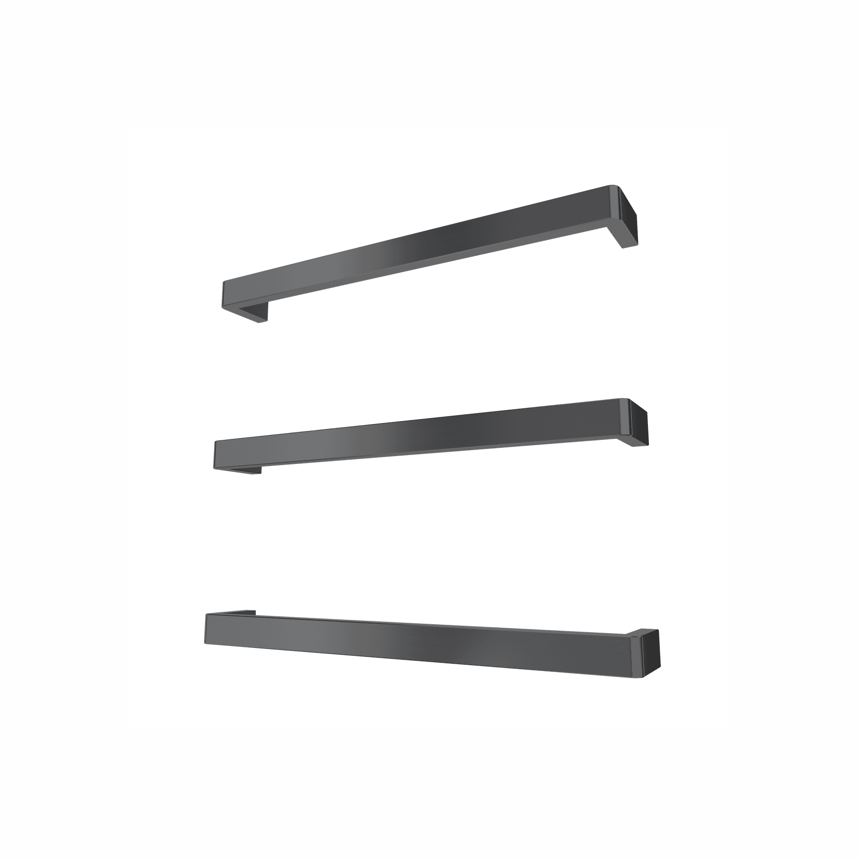Vera Rounded Heated Towel Bar - 832mm
