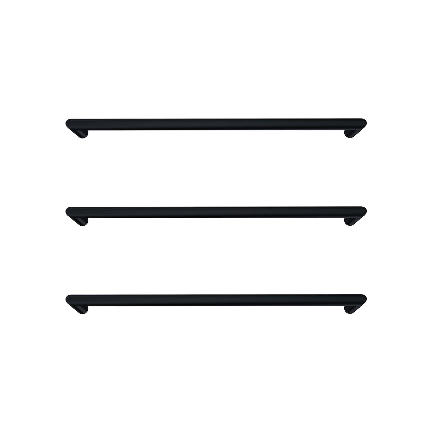 Toro Round Heated Towel Rail - 832mm