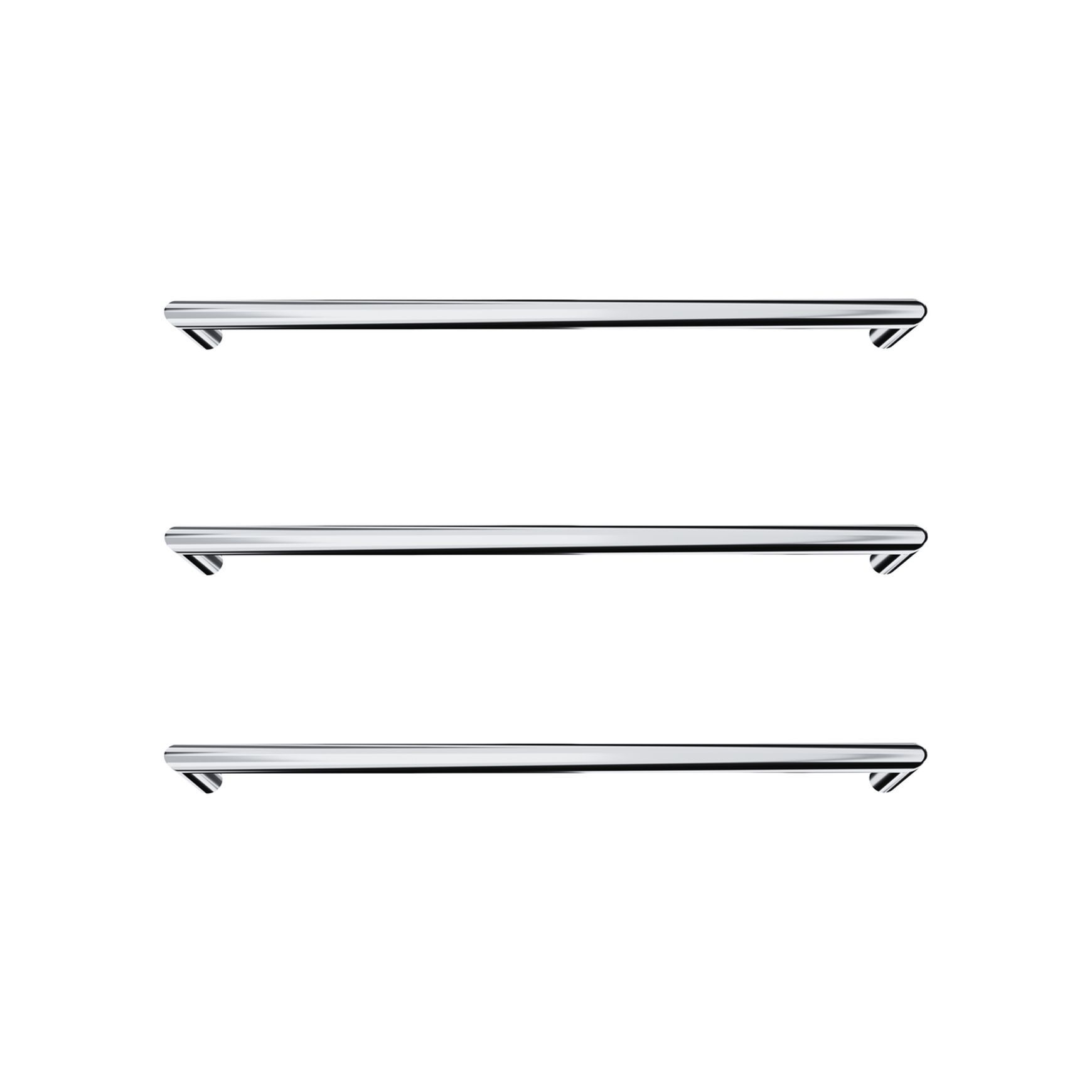 Toro Round Heated Towel Rail - 832mm