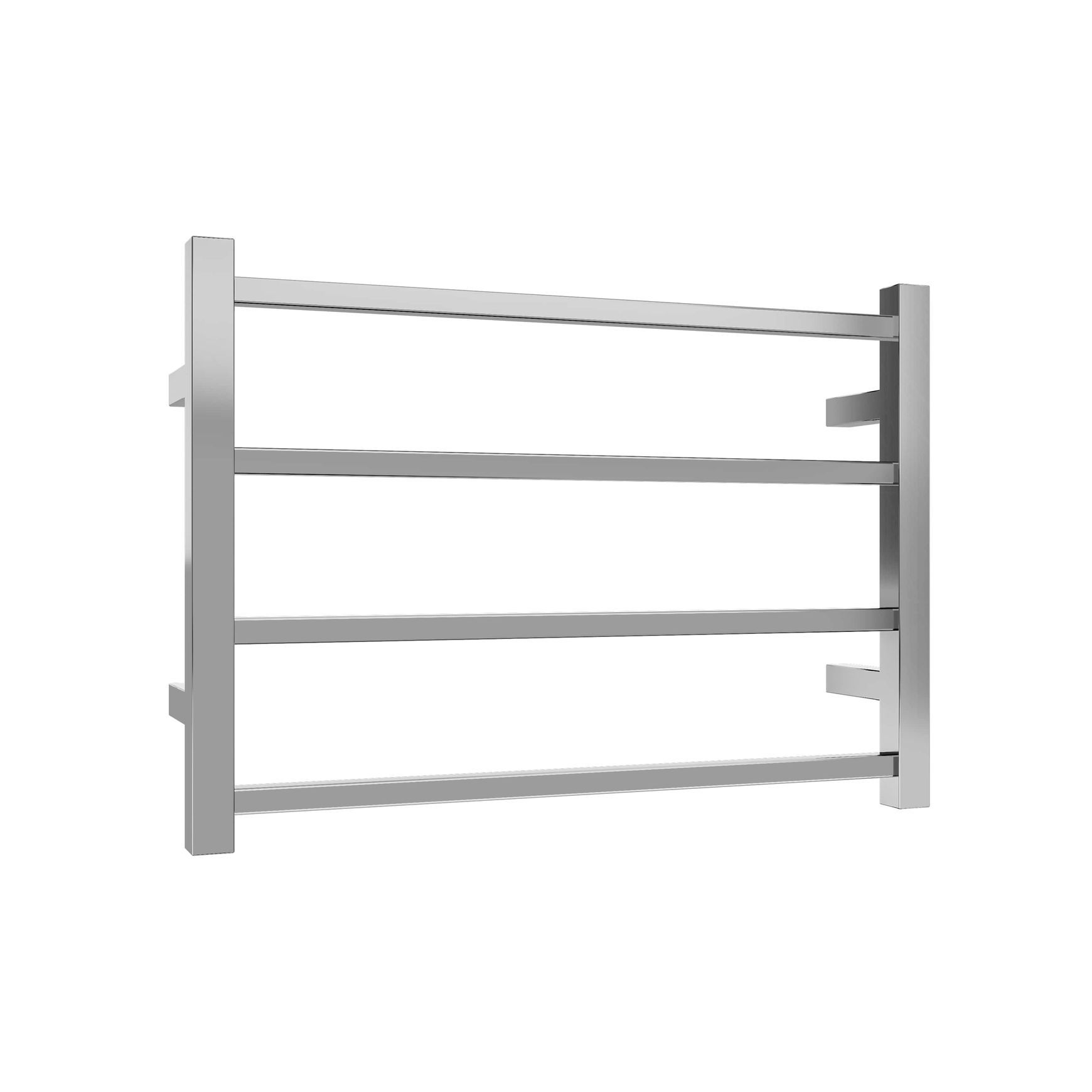 Quadro 4-Bar Heated Towel Rail Chrome
