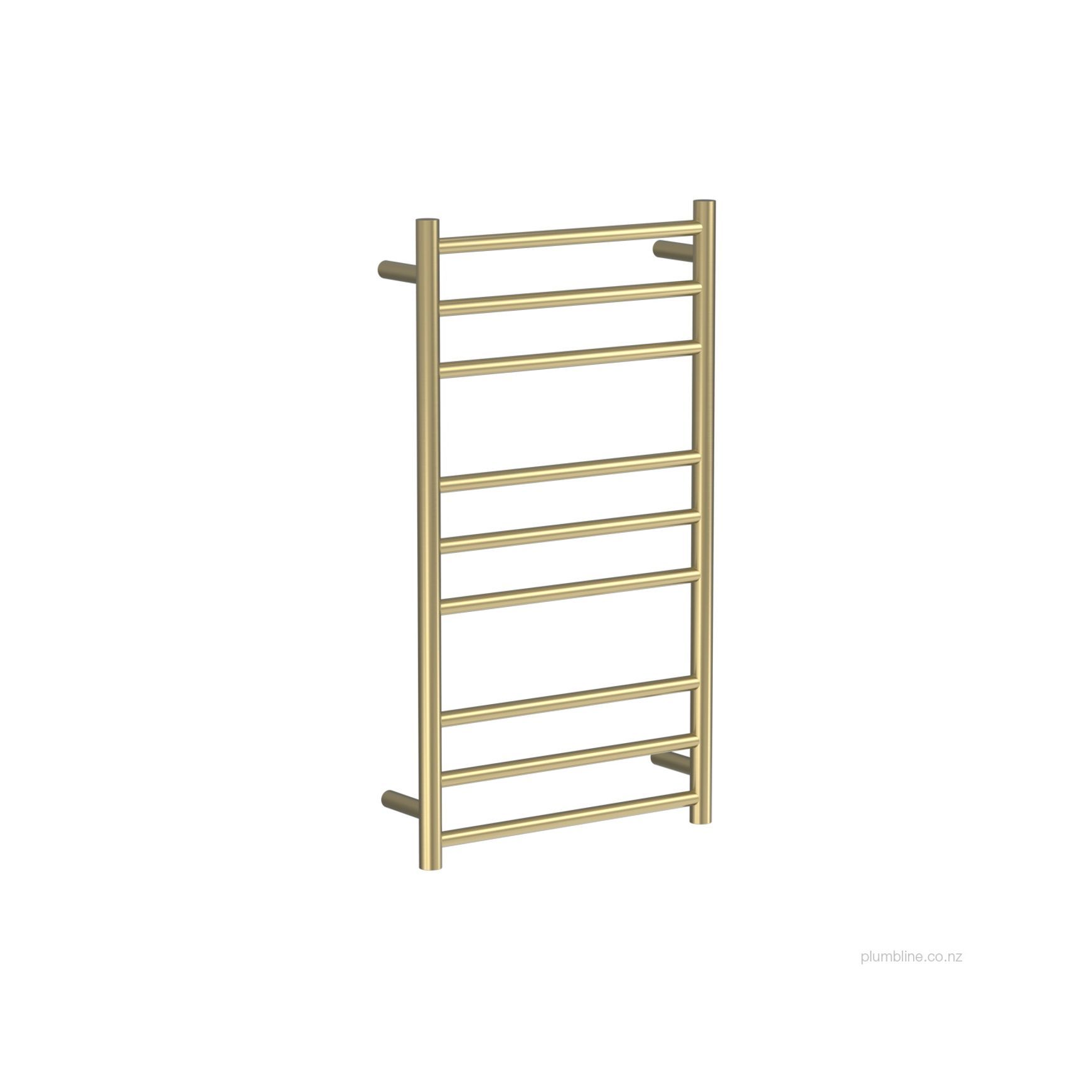 Tube 9 Bar Heated Towel Ladder 90 X 50cm