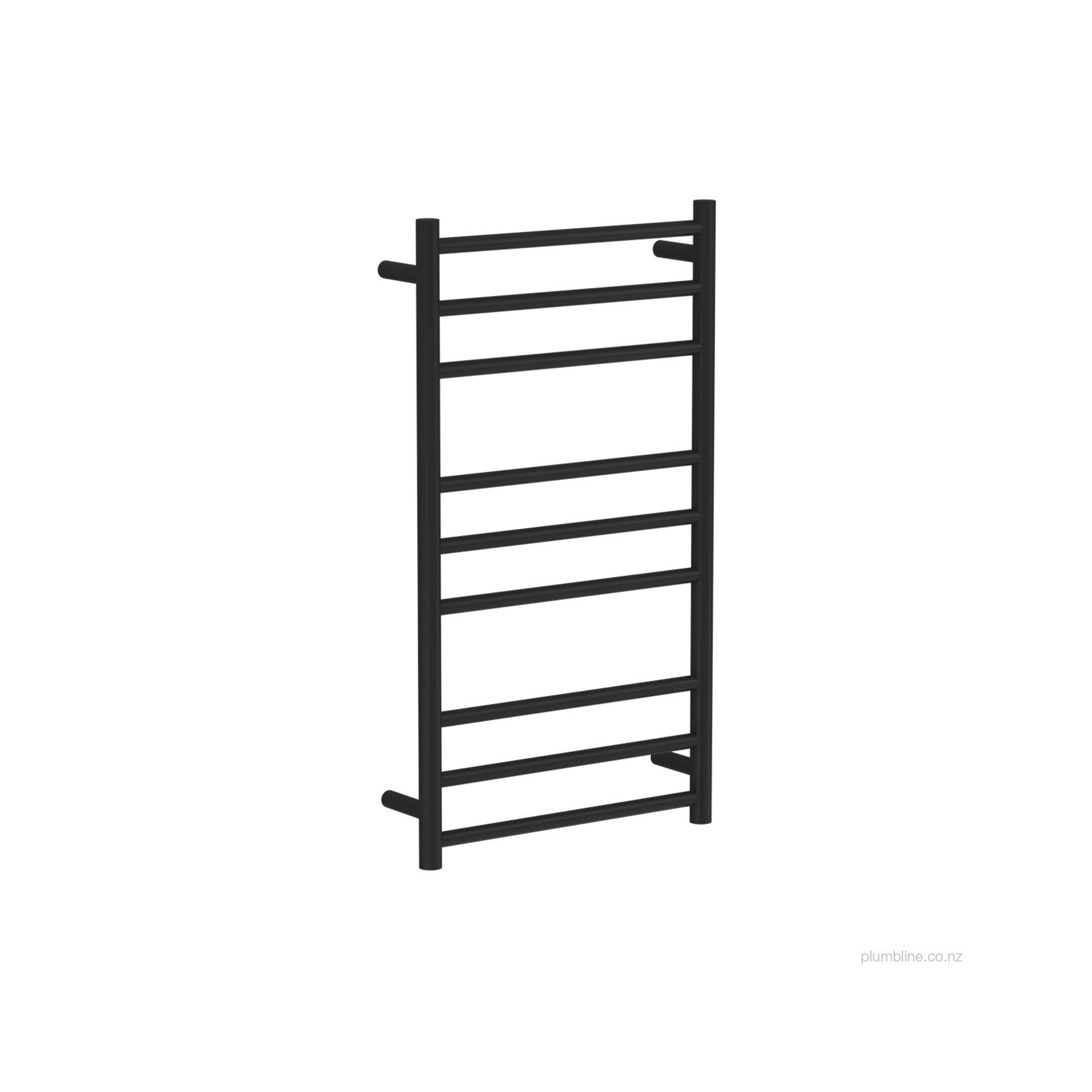 Tube 9 Bar Heated Towel Ladder 90 X 50cm