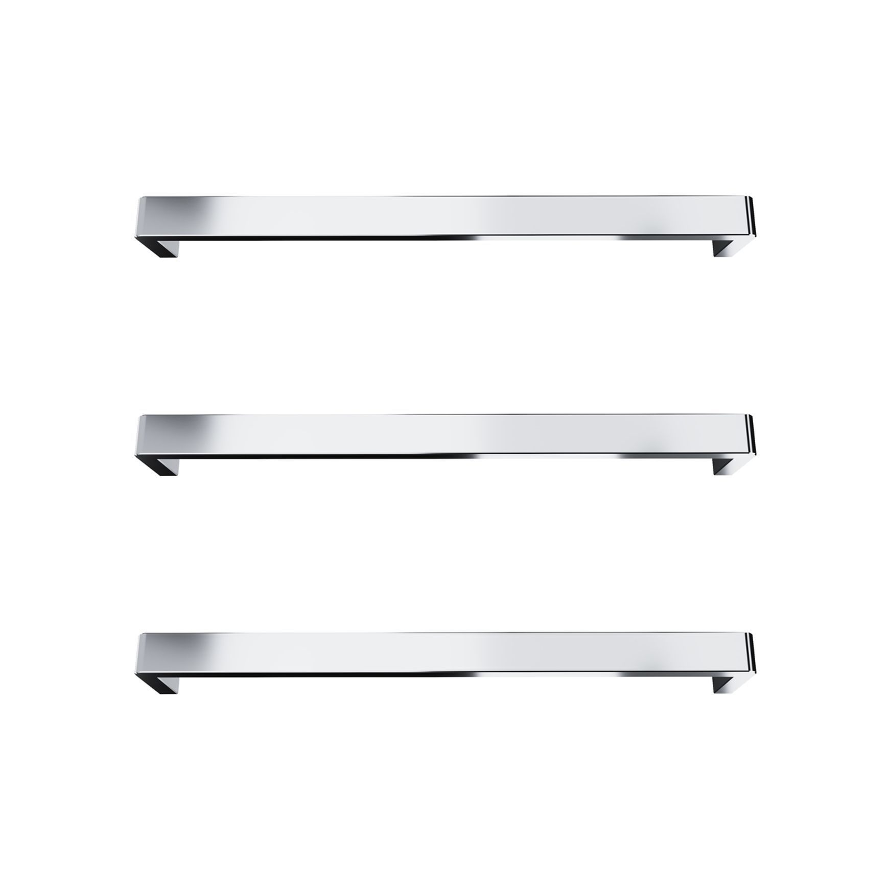 Vera Rounded Heated Towel Bar - 832mm