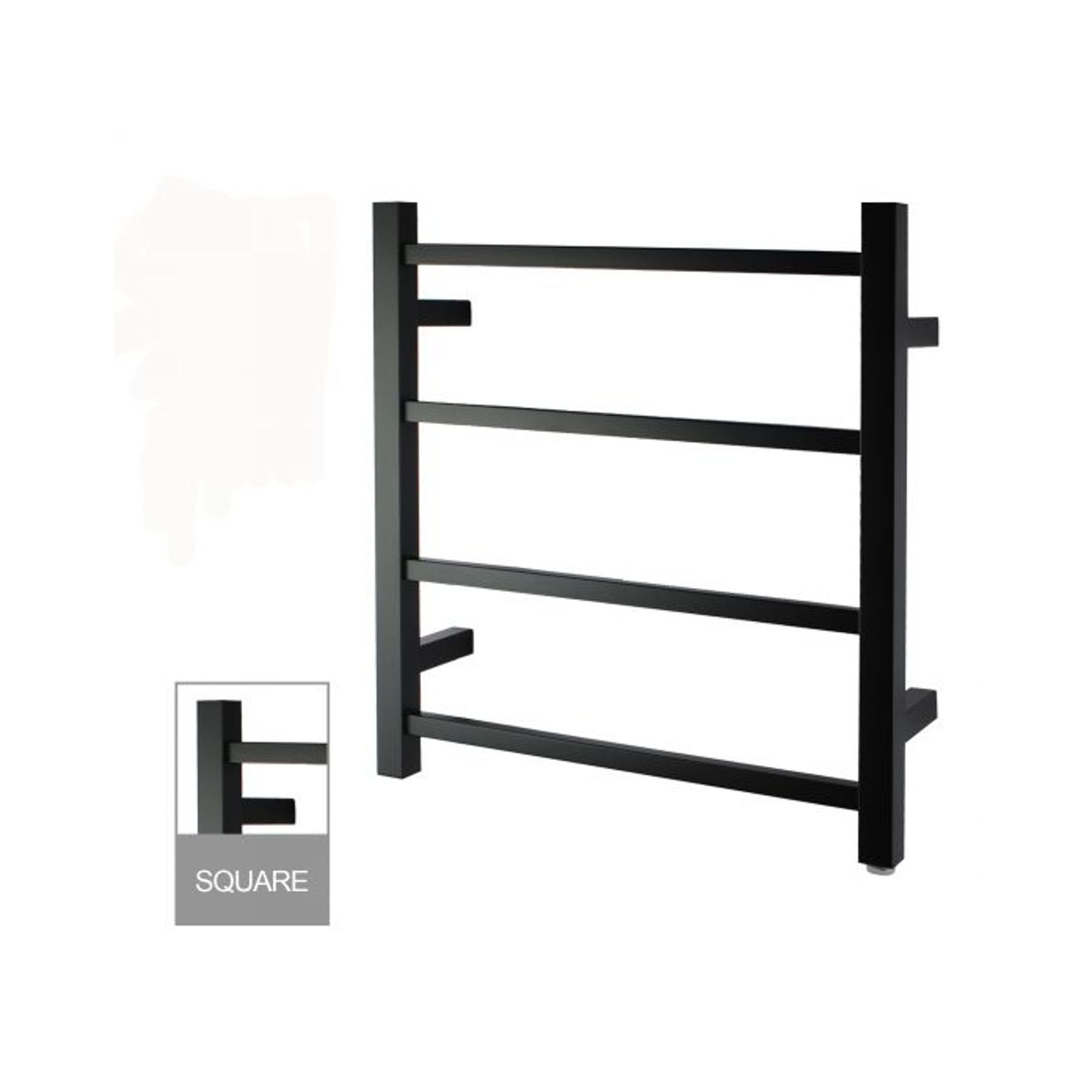 Square Heated Towel Rack