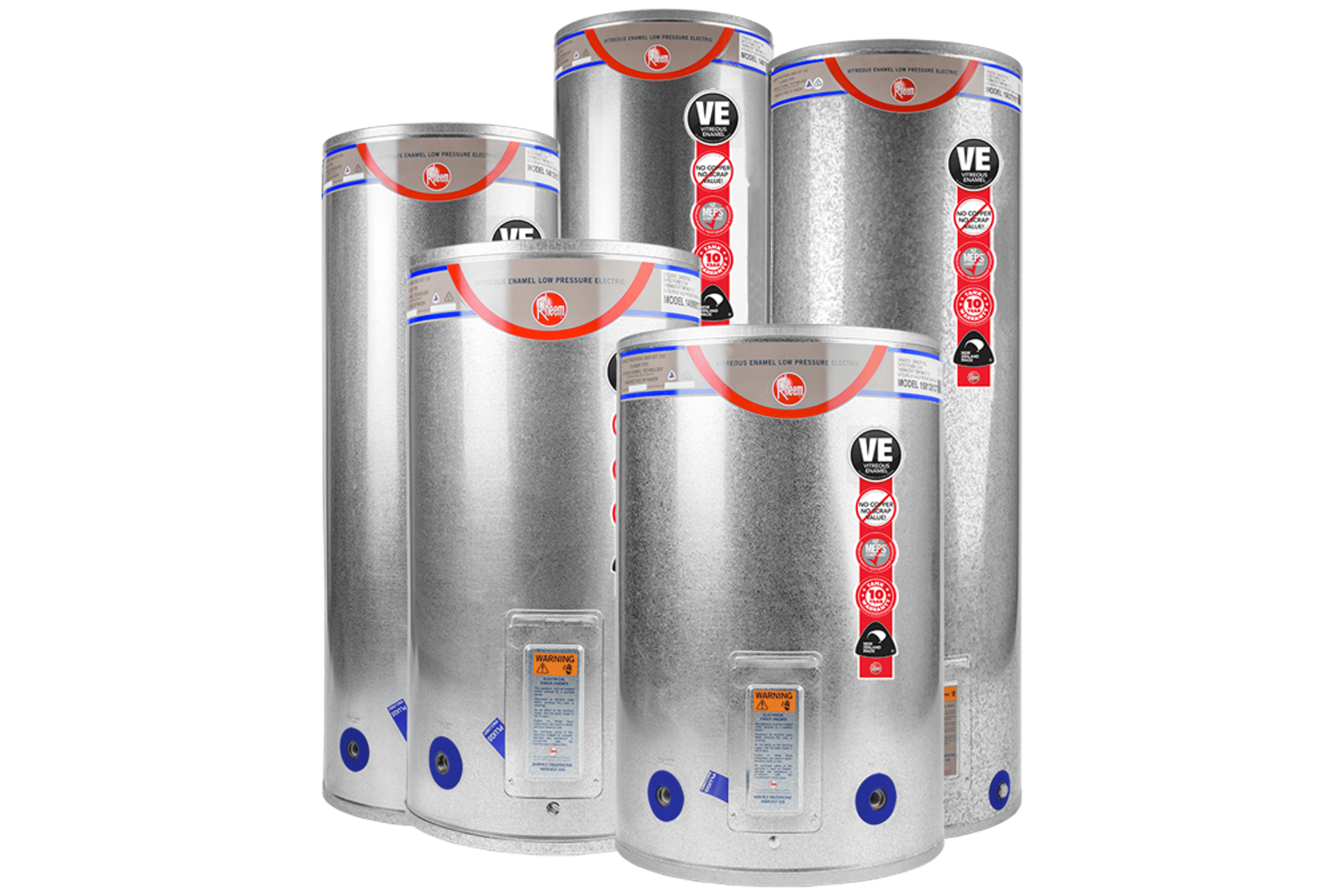 Low Pressure VE Electric Hot Water Cylinders
