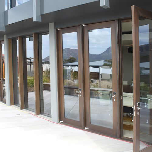 Timber | Hinged Glass Doors
