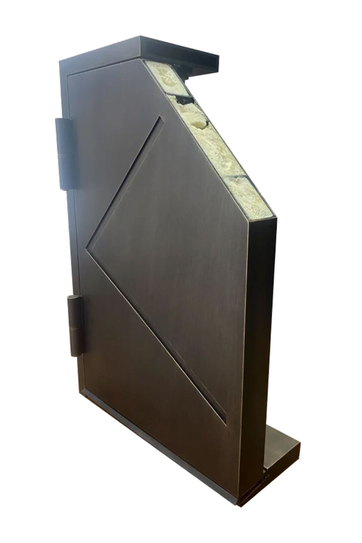 Iron Hinge Entry Doors - Galvanised FWA50