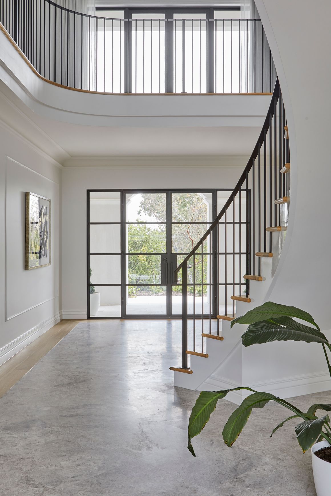 Steel Frame Glass Hinge Doors  - Galvanised FPS50
