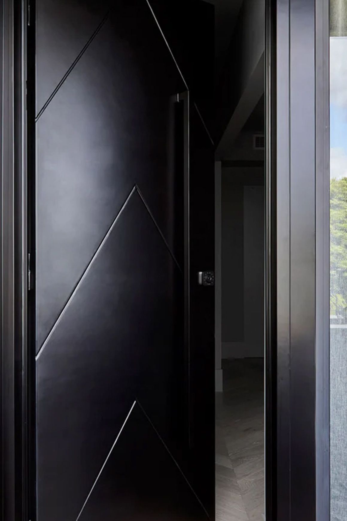 Iron Hinge Entry Doors - Galvanised FWA50