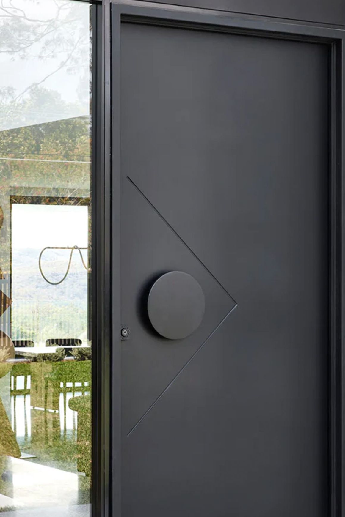 Iron Hinge Entry Doors - Galvanised FWA50