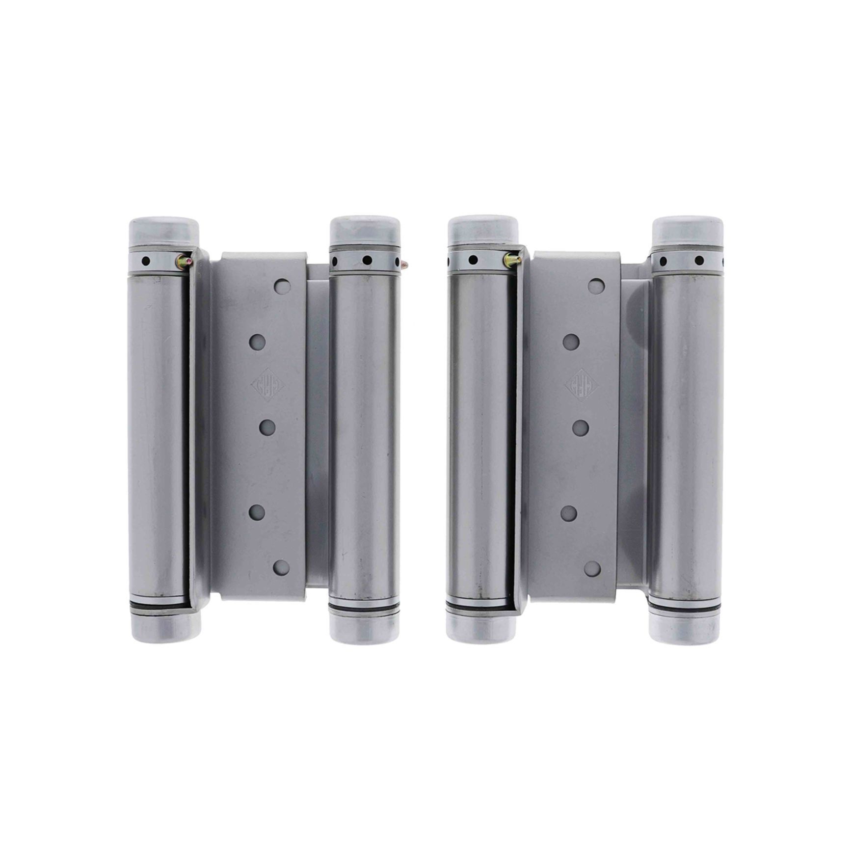 HFH Double Action Spring Door Hinge 150mm Satin Chrome 4150-154