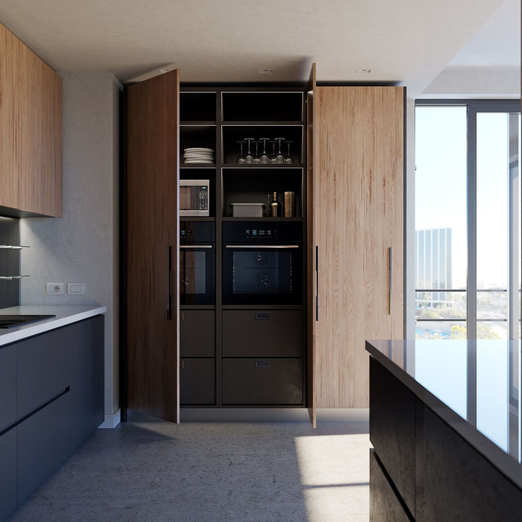 Salice Gravity Pocket Door