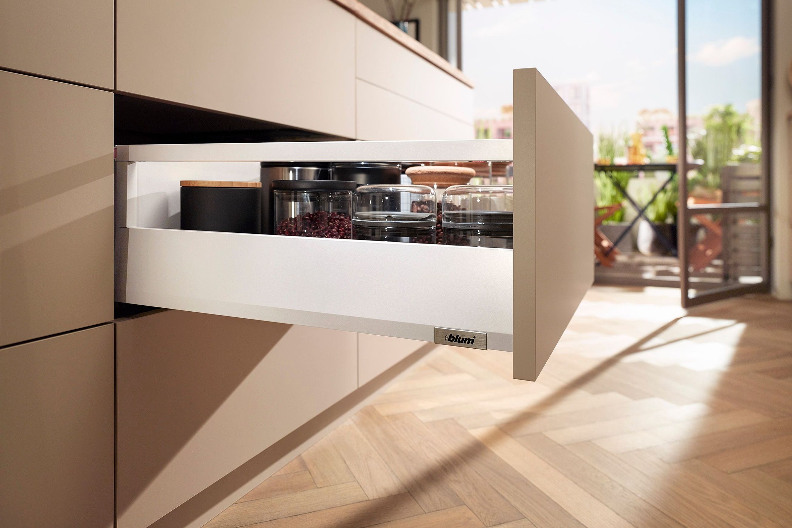 Handle-less Cabinetry