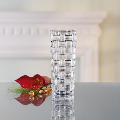 Bossa Nova Crystal Basket Vases
