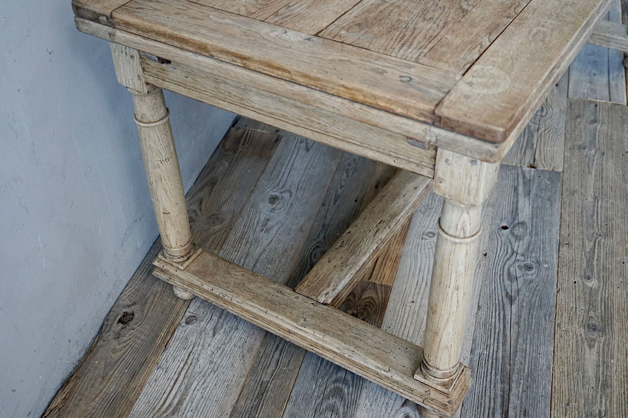 Antique French Oak Dining Table / Desk
