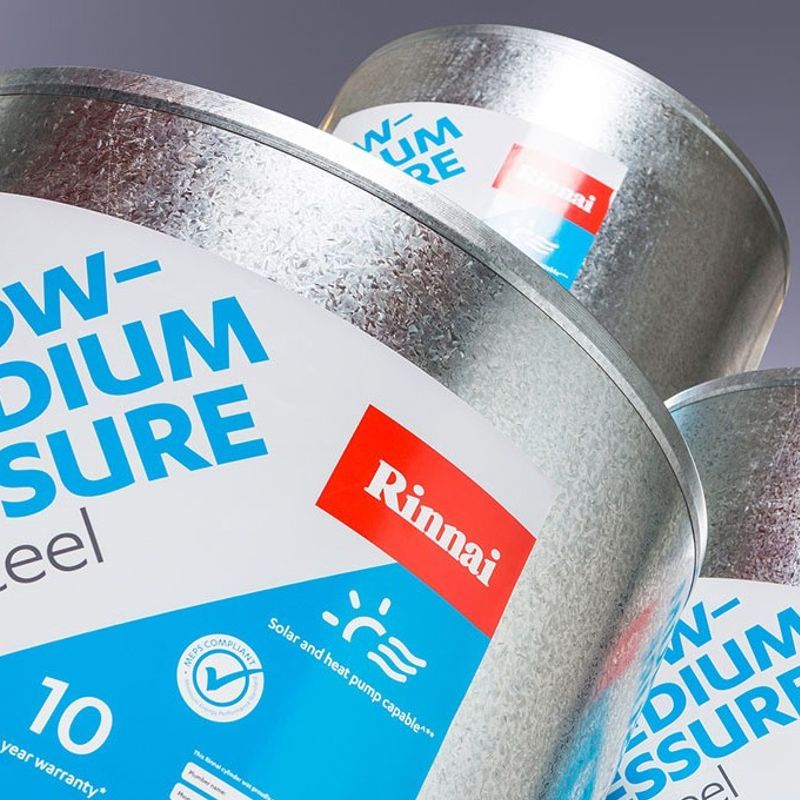 Rinnai Low-Medium Pressure Indoor Cylinders