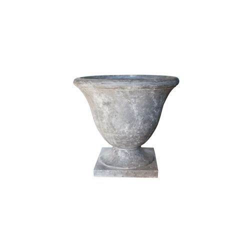 Footed Urn with Square Base