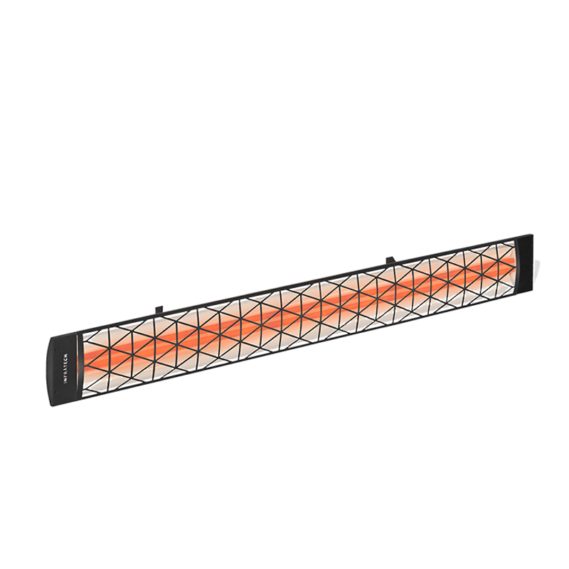 CD52 5200W Black/Contemporary Facia Infrared Heater