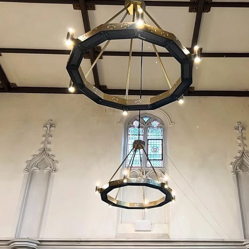 Halo 4800 Watt Space Heater with LED Lighting and Decor