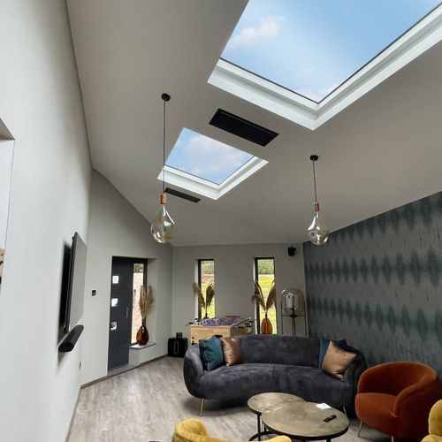 Krystal Black Ceiling Heater & Installation Kit