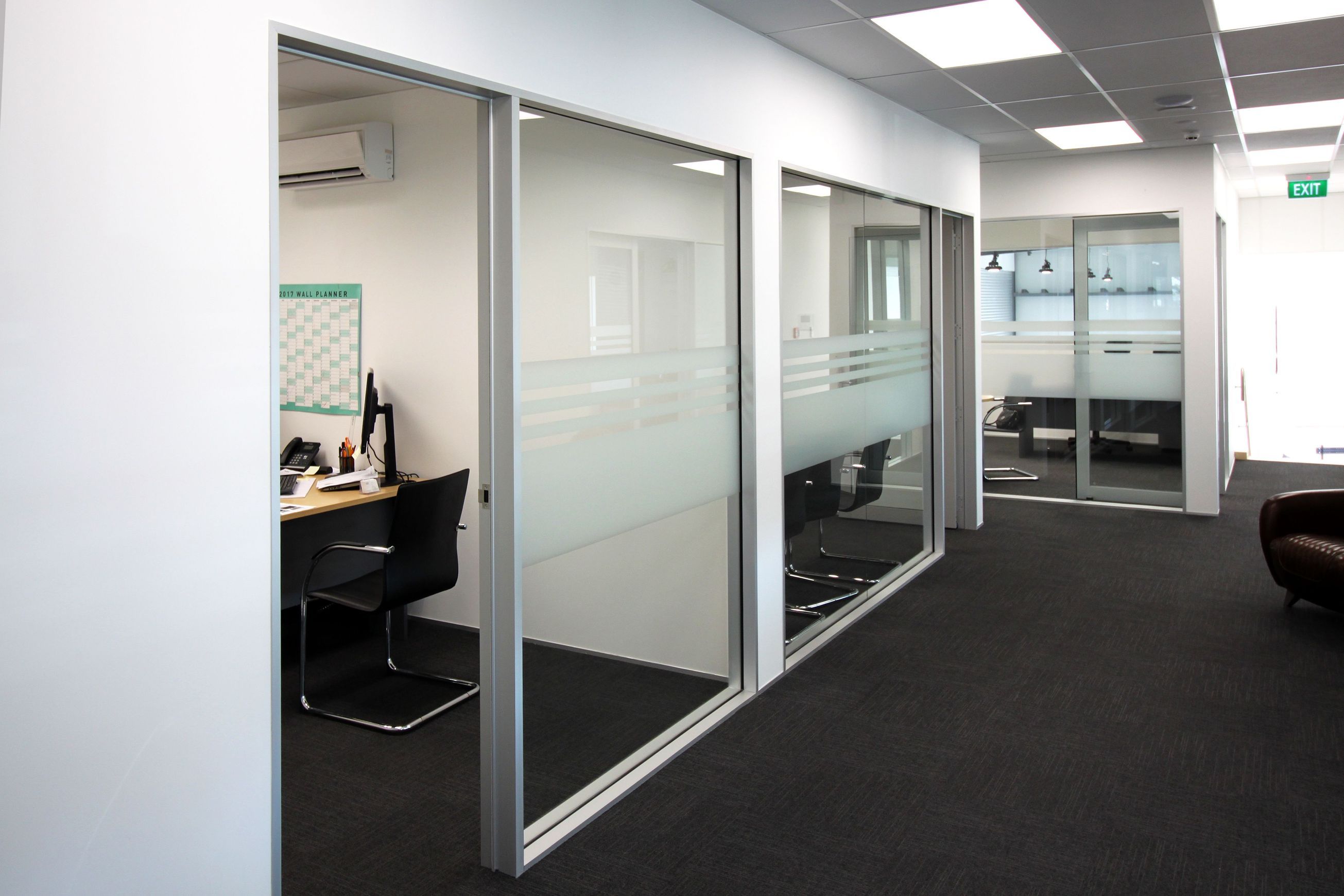 Eclipse 92mm Aluminium Partitioning Suite