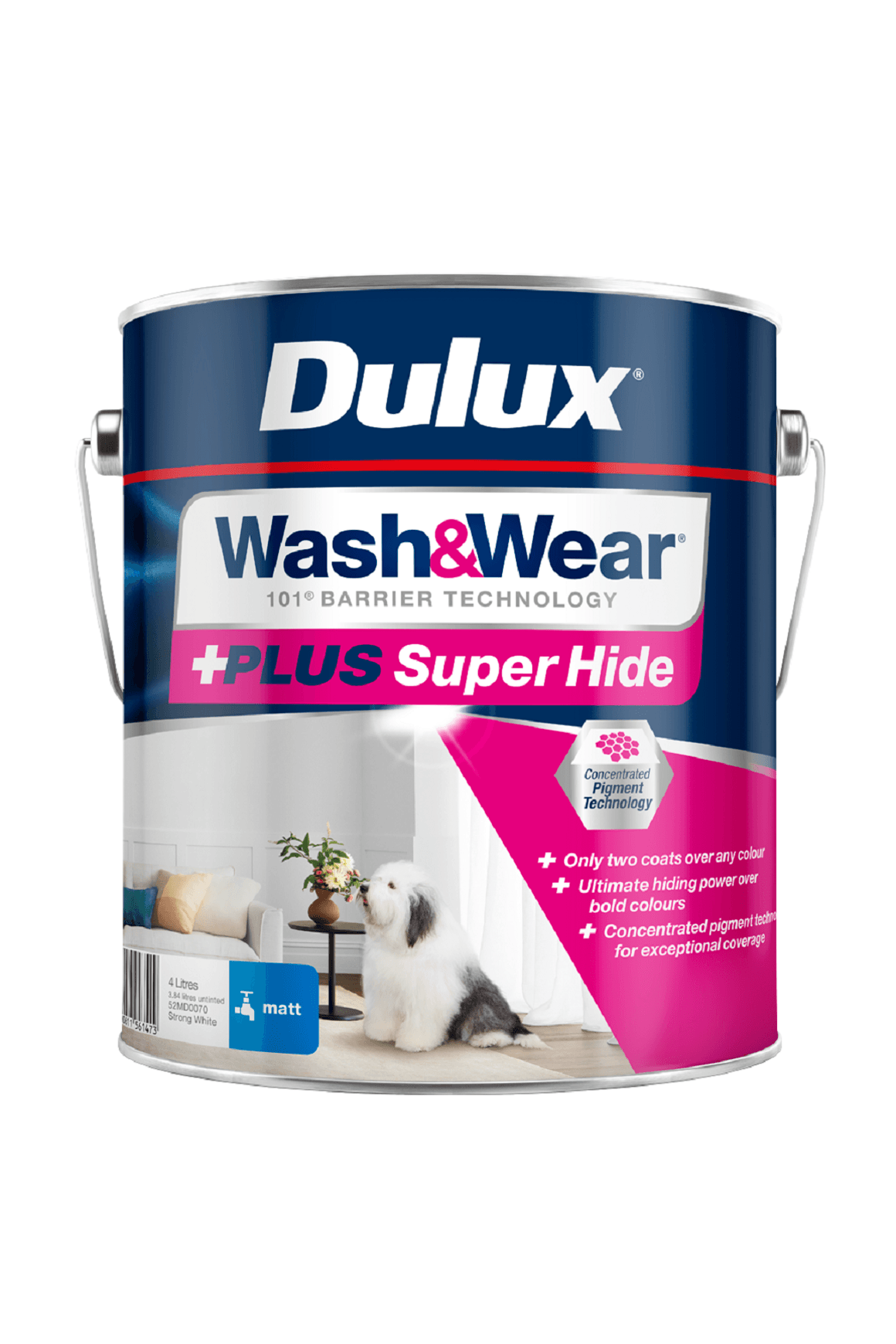 Wash&Wear® +PLUS Super Hide Low Sheen