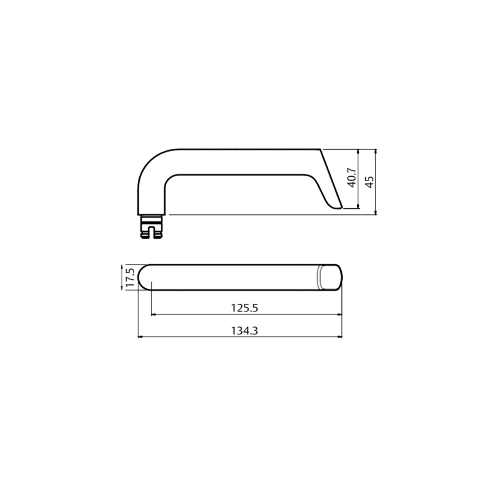 Lockwood 2800 Series Round End Plate