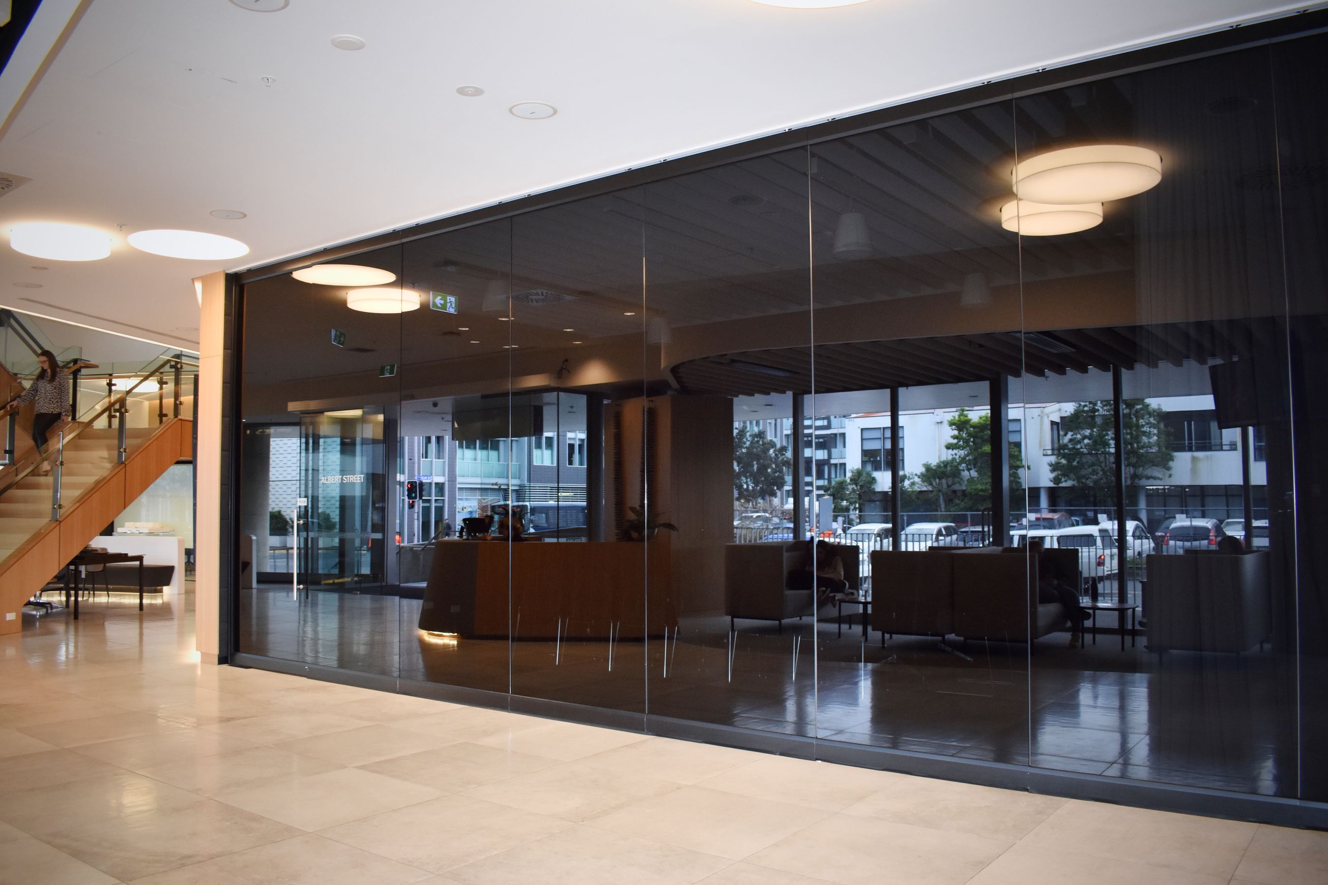 GlassSeal Series Glass Operable Walls
