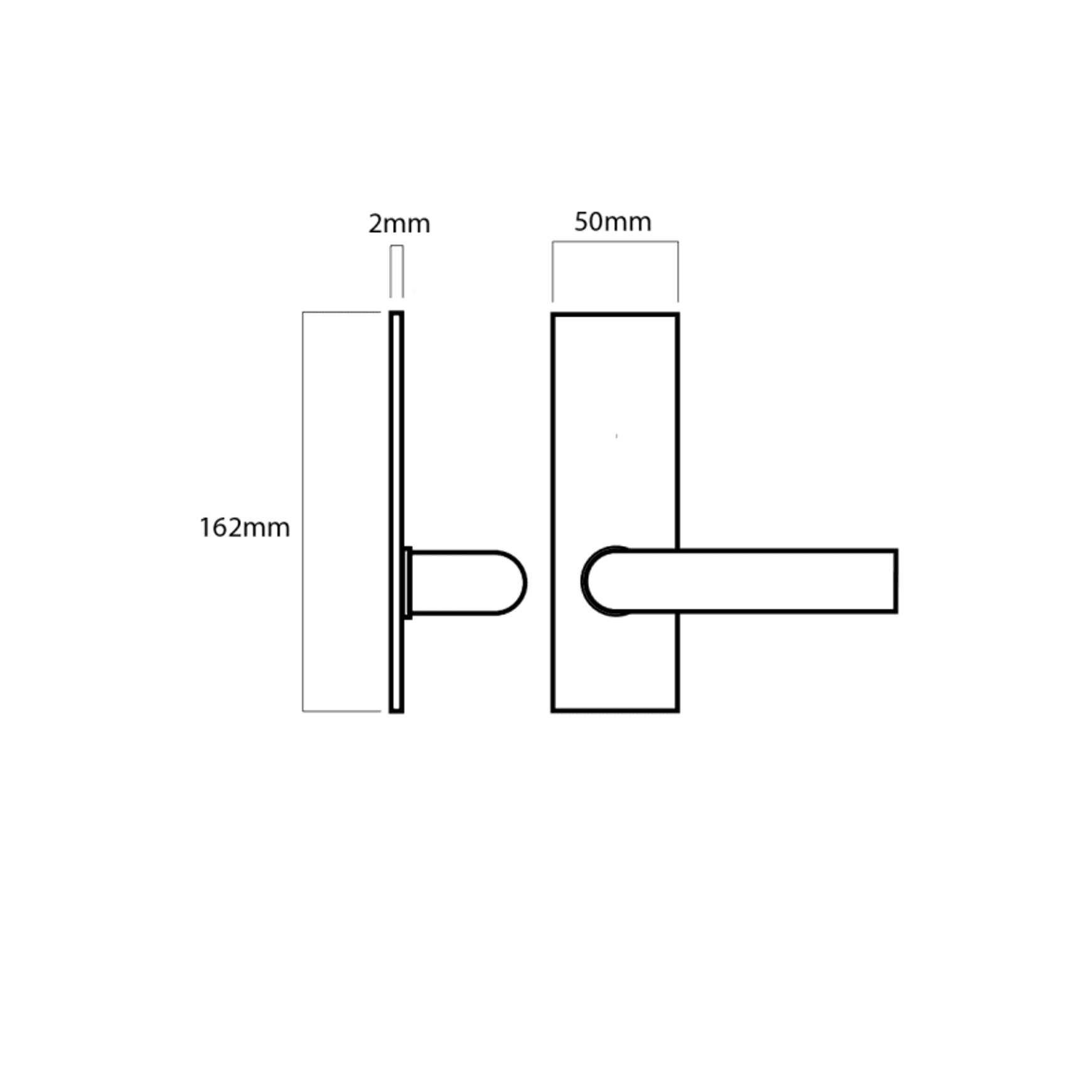Lockwood 224 Series Artefact Rectangular Plates
