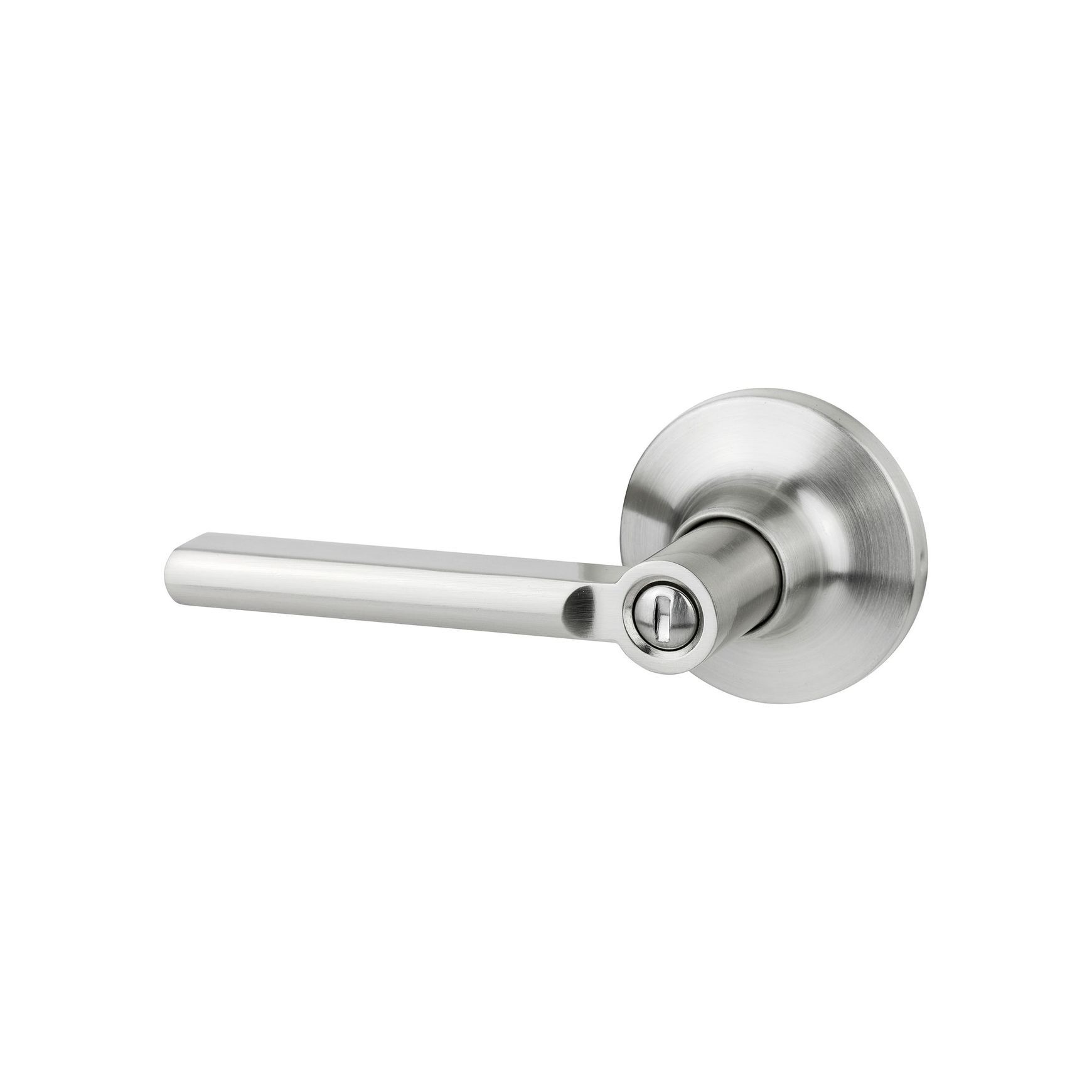 Austin Privacy Lever Handle Satin Nickel