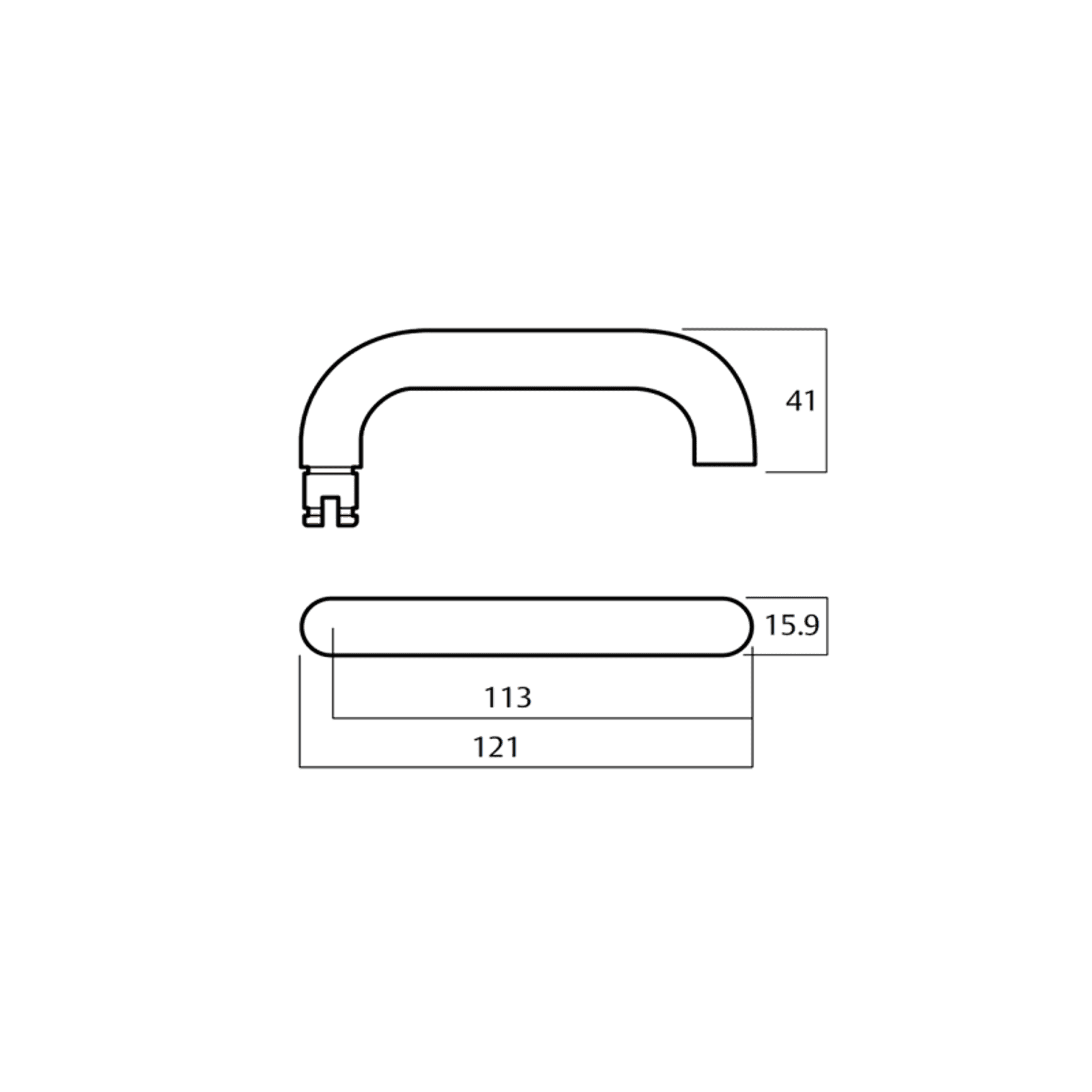 Lockwood 224 Series Artefact Rectangular Plates dimensions