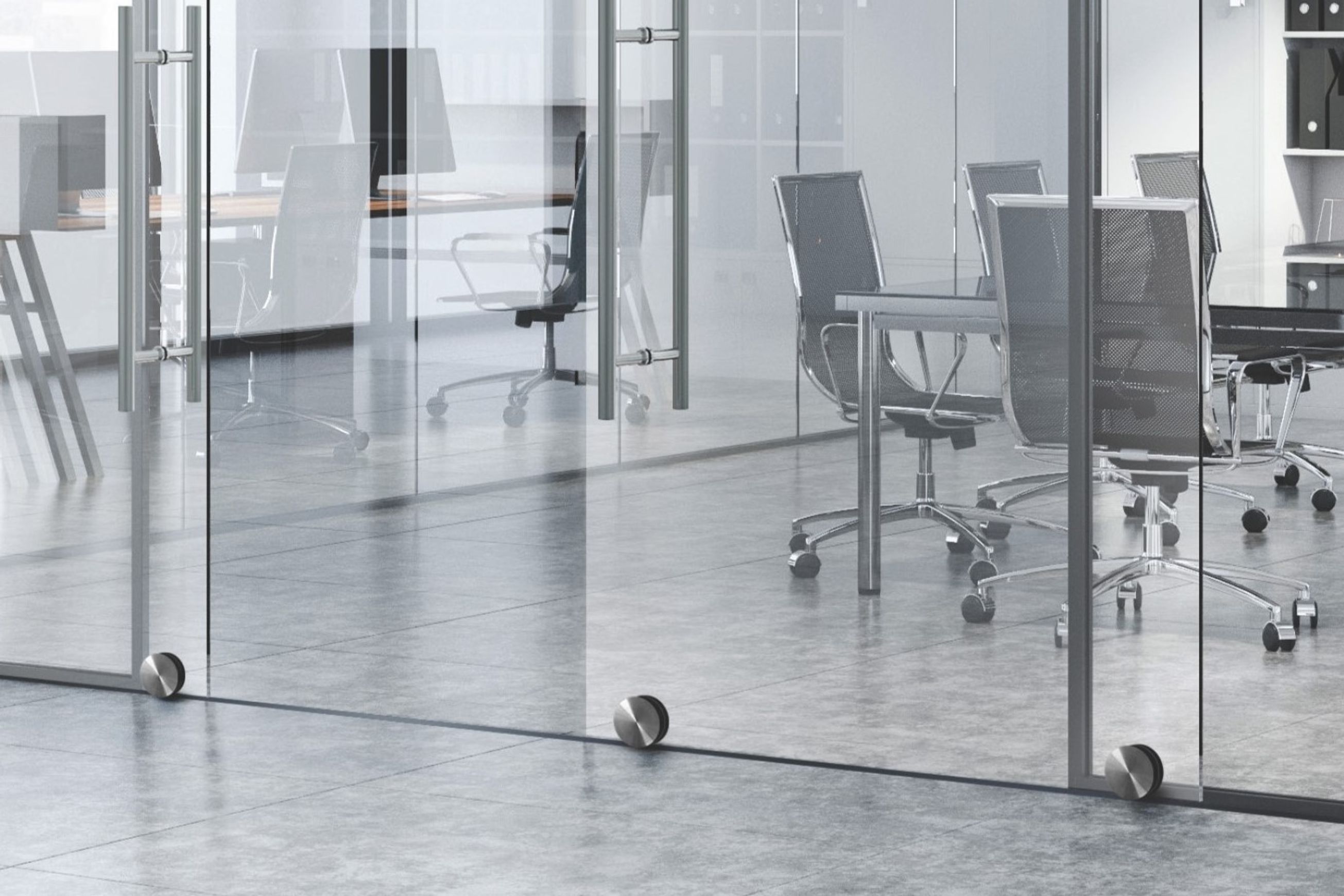 Rolline™ Frameless Glass Sliding Door System