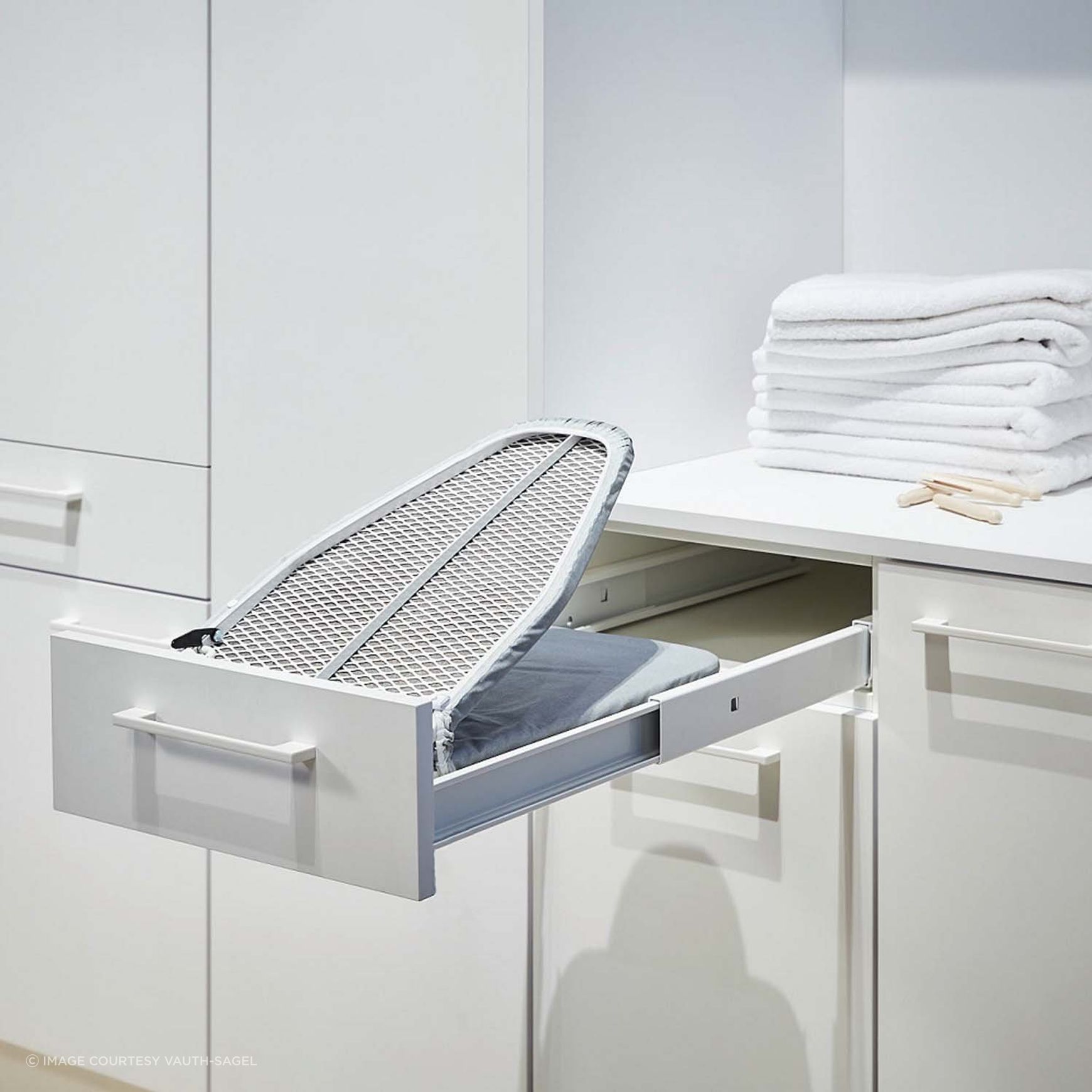 VS ADD Iron Drawer Based Pull Out Ironing Board