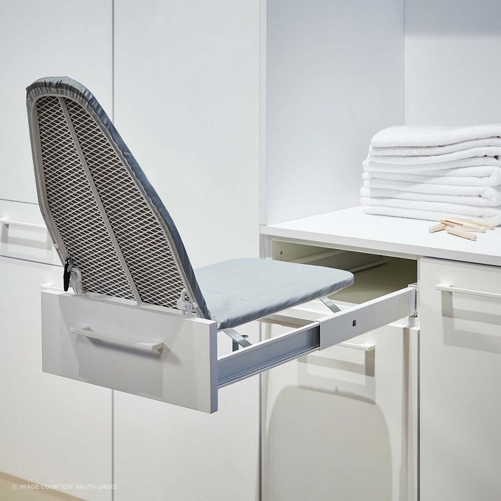 VS ADD Iron Drawer Based Pull Out Ironing Board