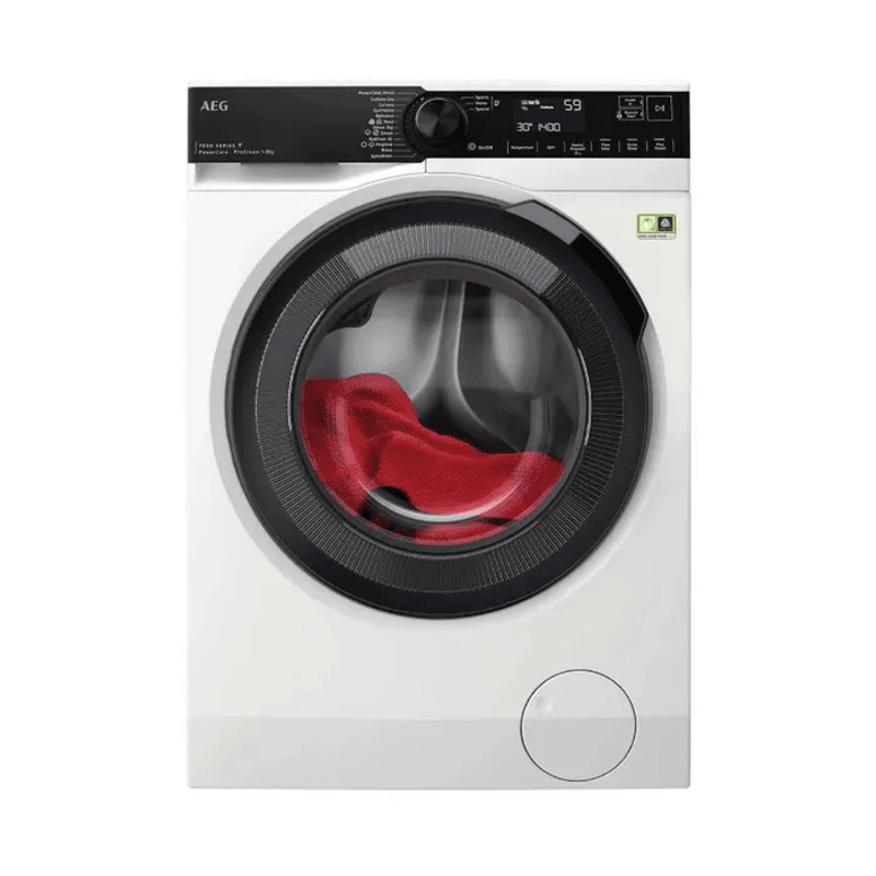 8kg 7000 Series Front Load Washing Machine - White