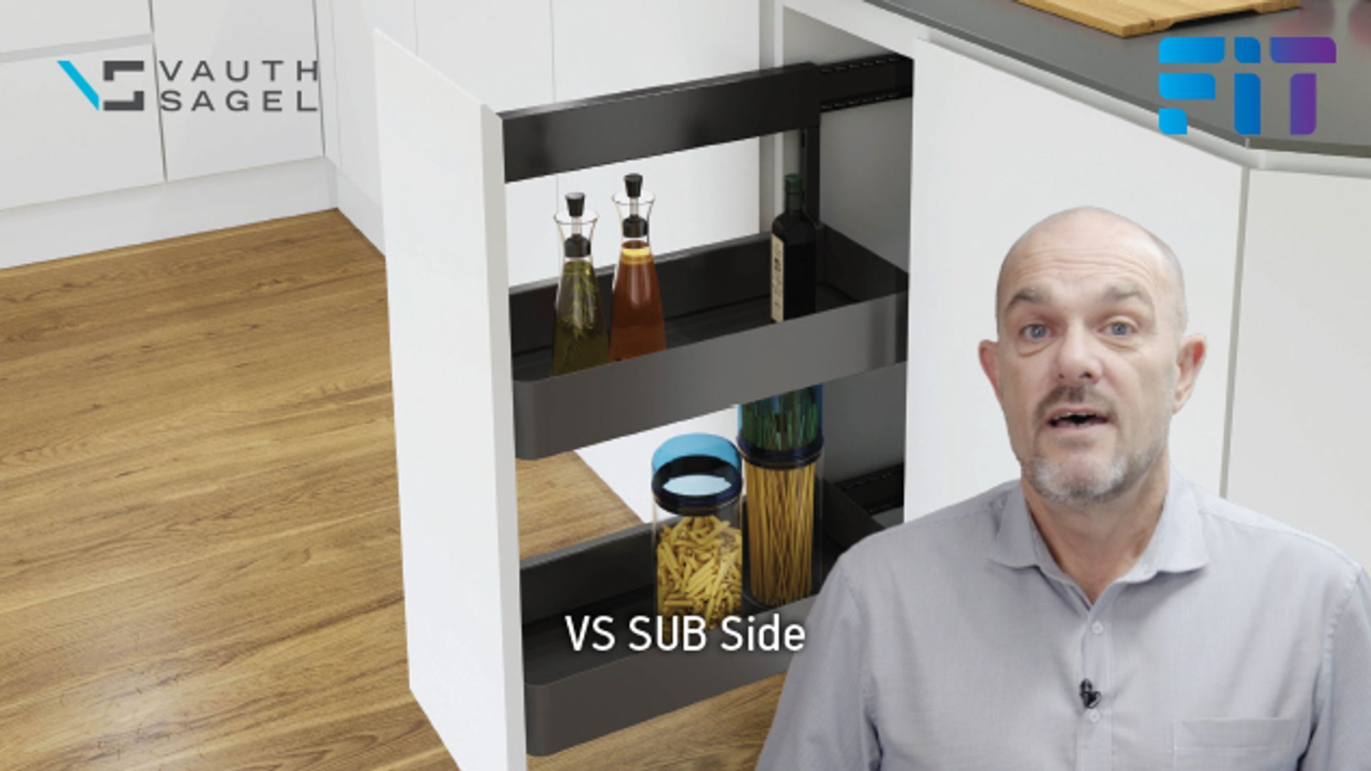 FIT For Purpose Product Video - Vauth Sagel SUB Side Pull Out - Sliding Under Bench Storage