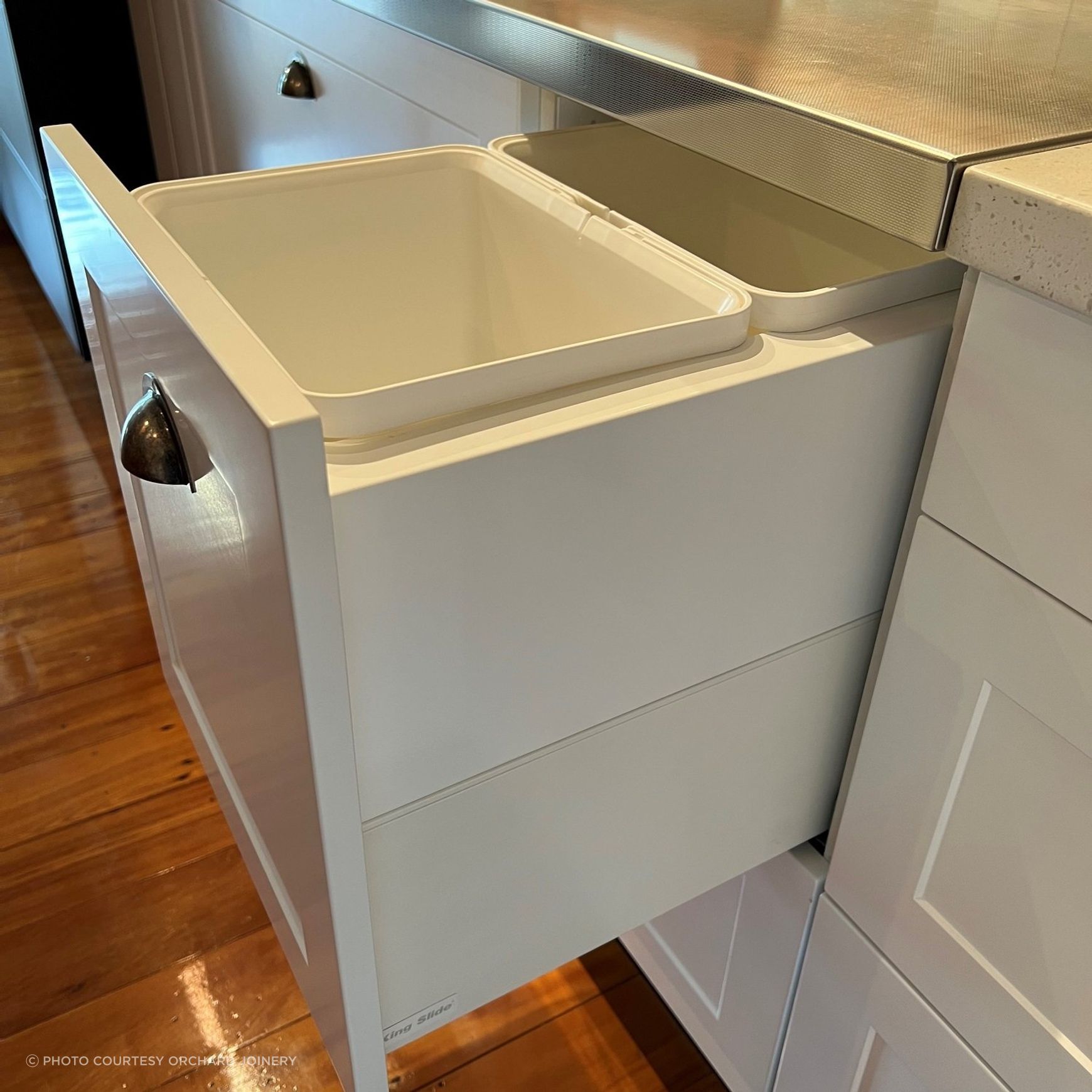 Tanova Designer Series 2 Pull Out Kitchen Bins
