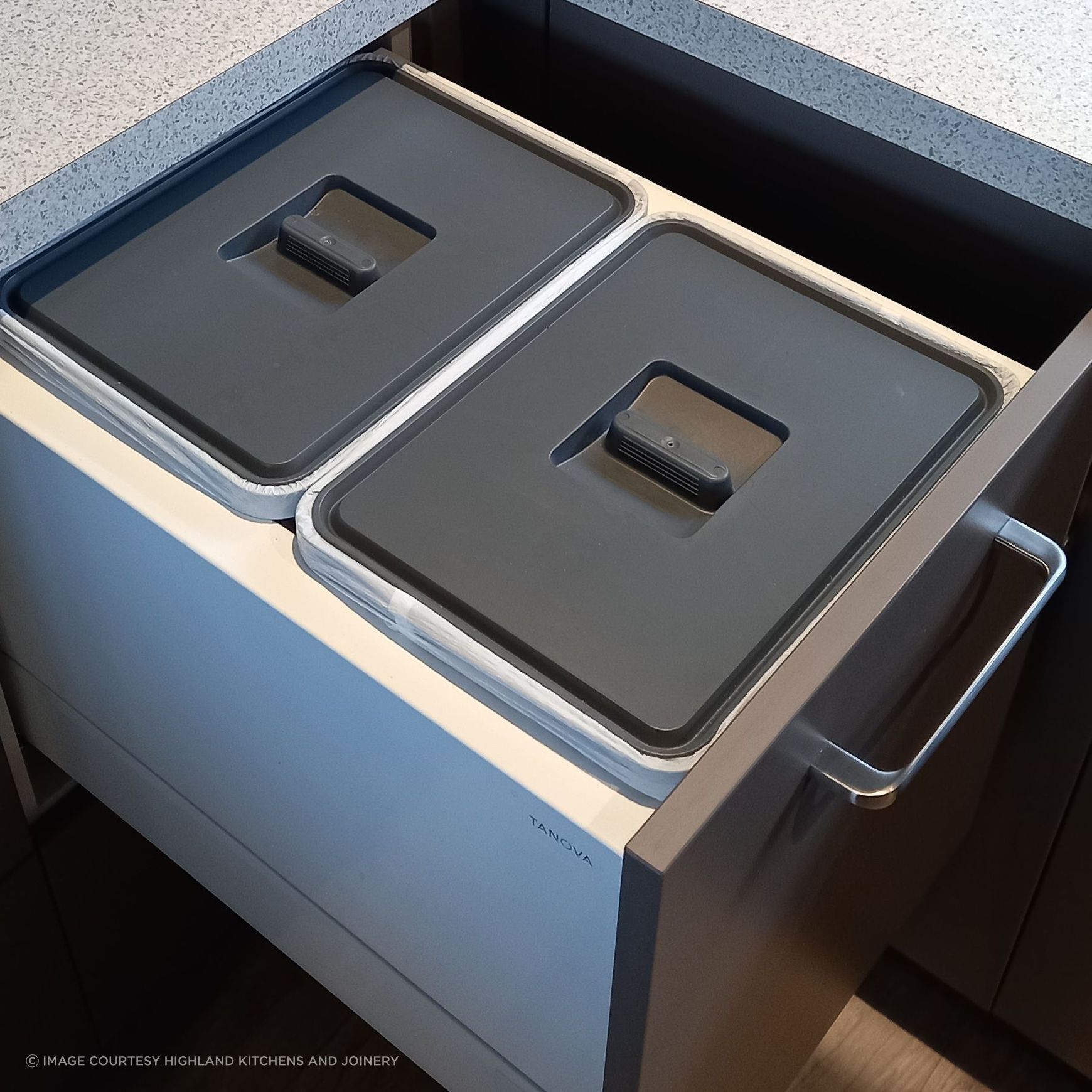 Tanova Drawer Insert Kitchen Bins