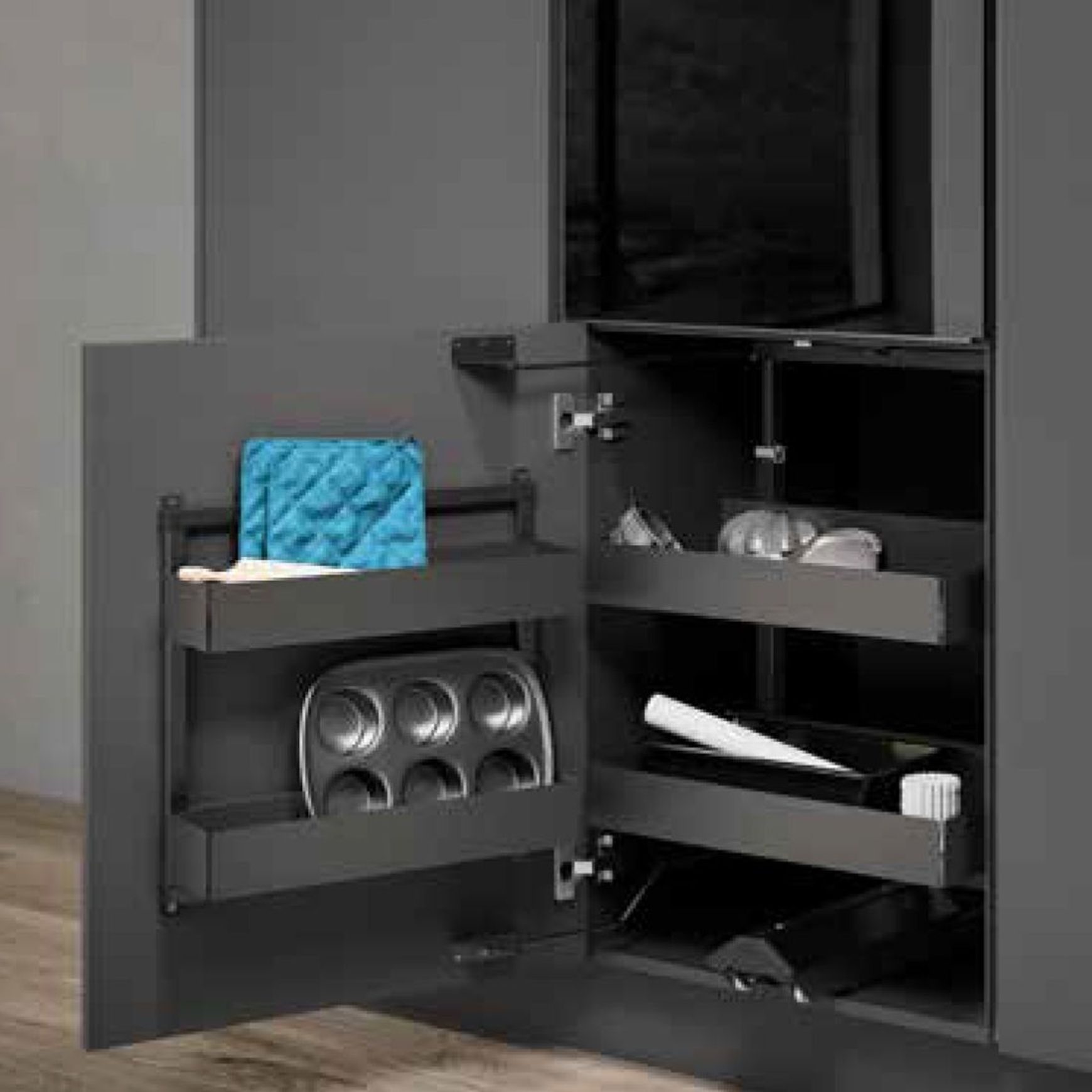 Essentio® by Vauth-Sagel: VS Gate Rack Hanging Storage