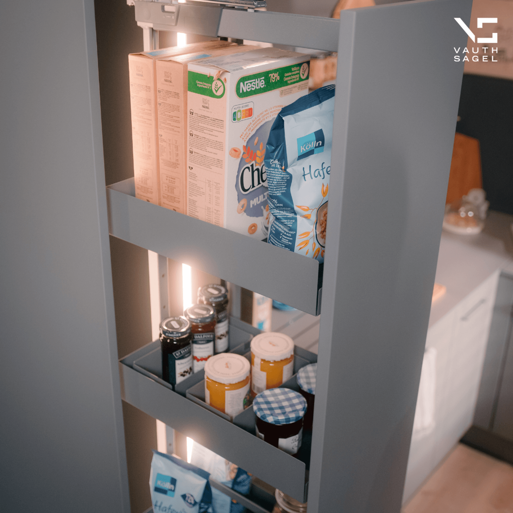 Essentio® by Vauth-Sagel: VS TAL Larder Pull Out Pantry