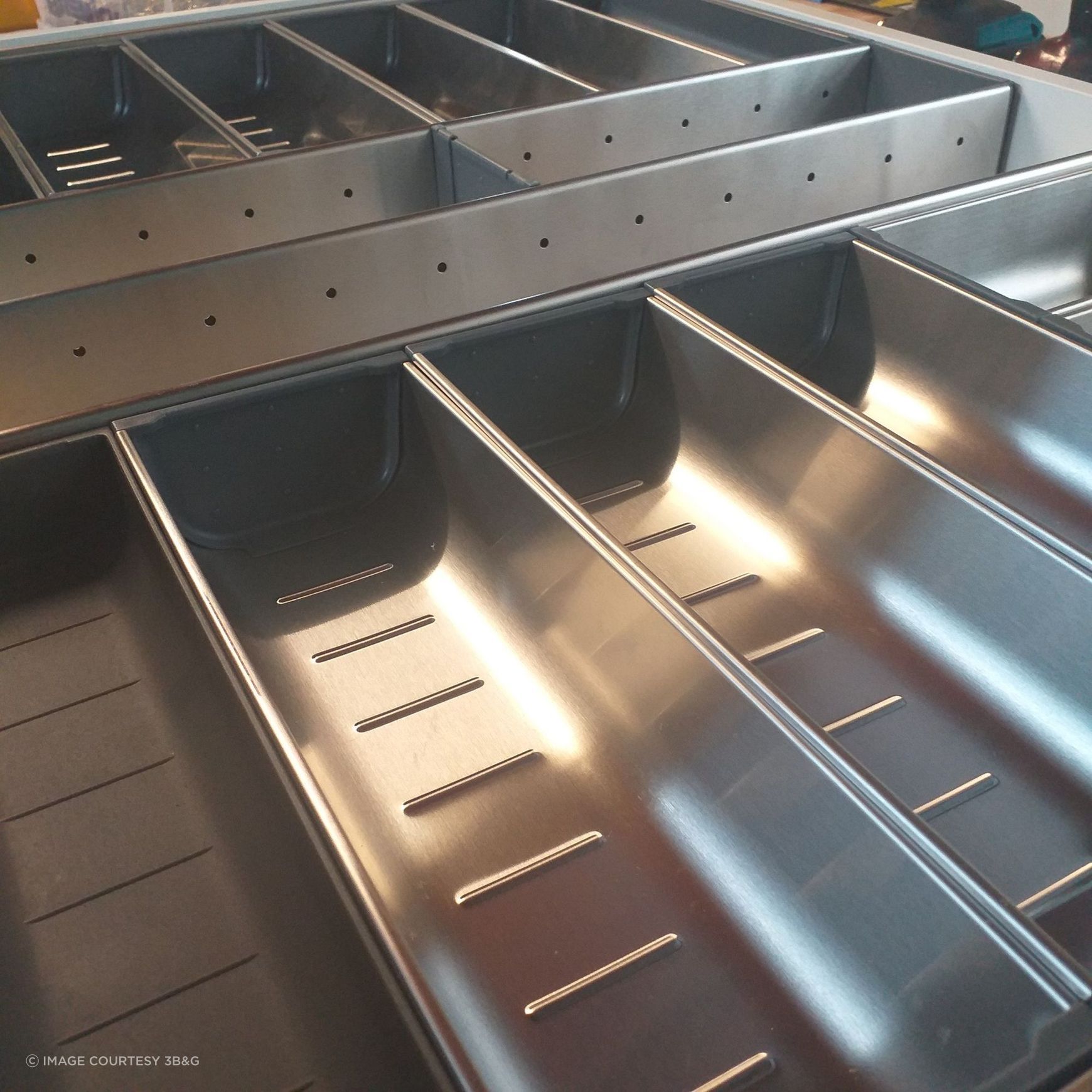 Inoxa Stainless Steel Drawer Organising System