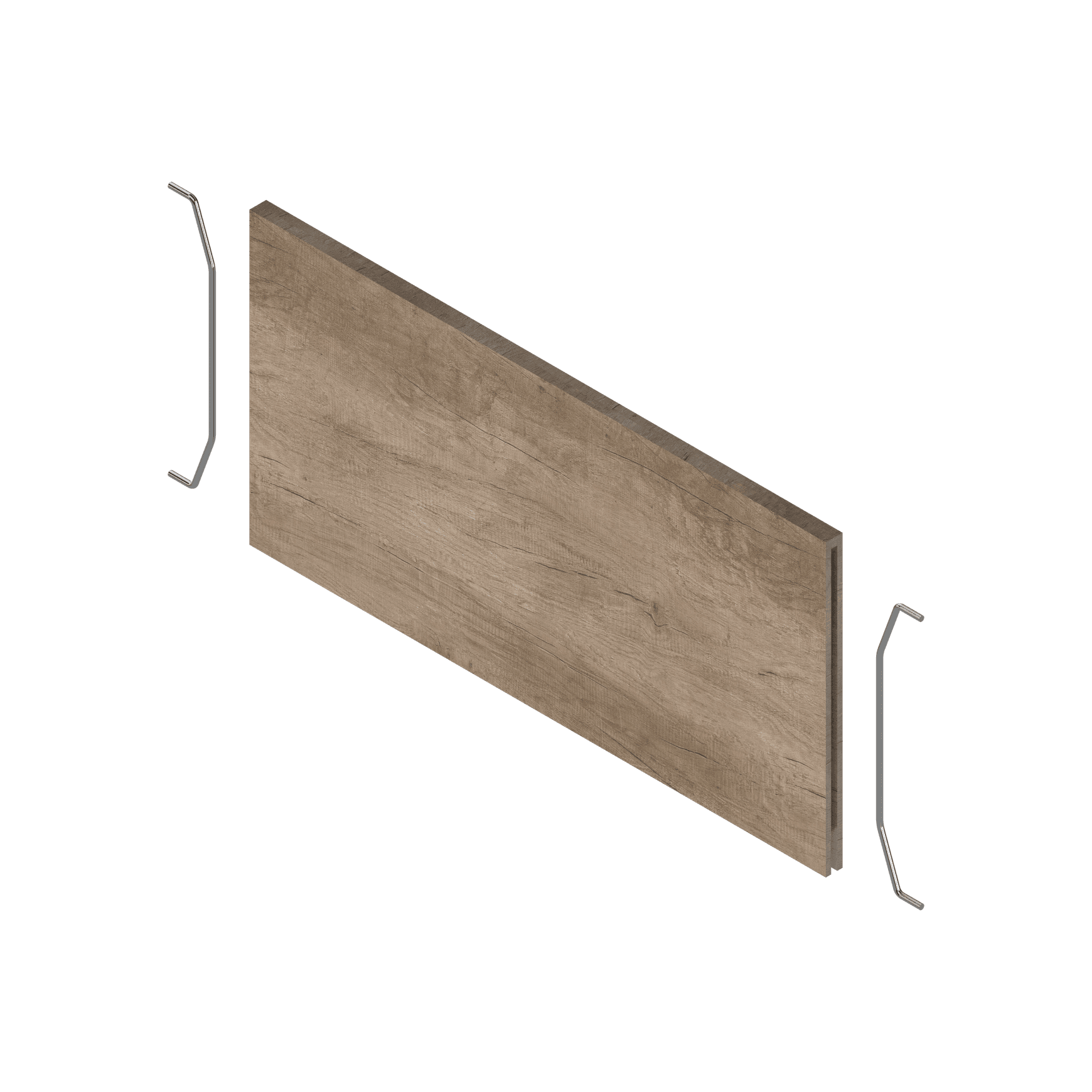 Cross Divider for Long Deep Drawer Wooden Frames