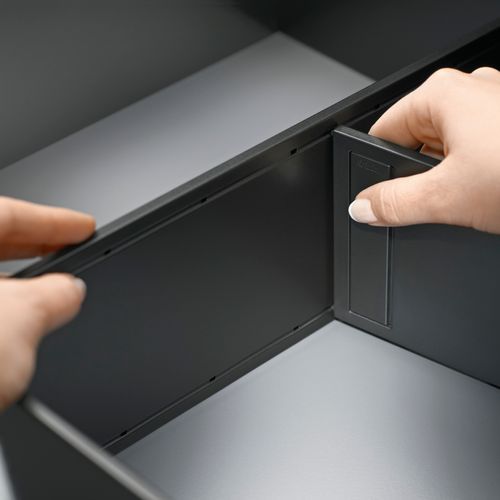 Cross Divider for Long Deep Drawer Steel Frames