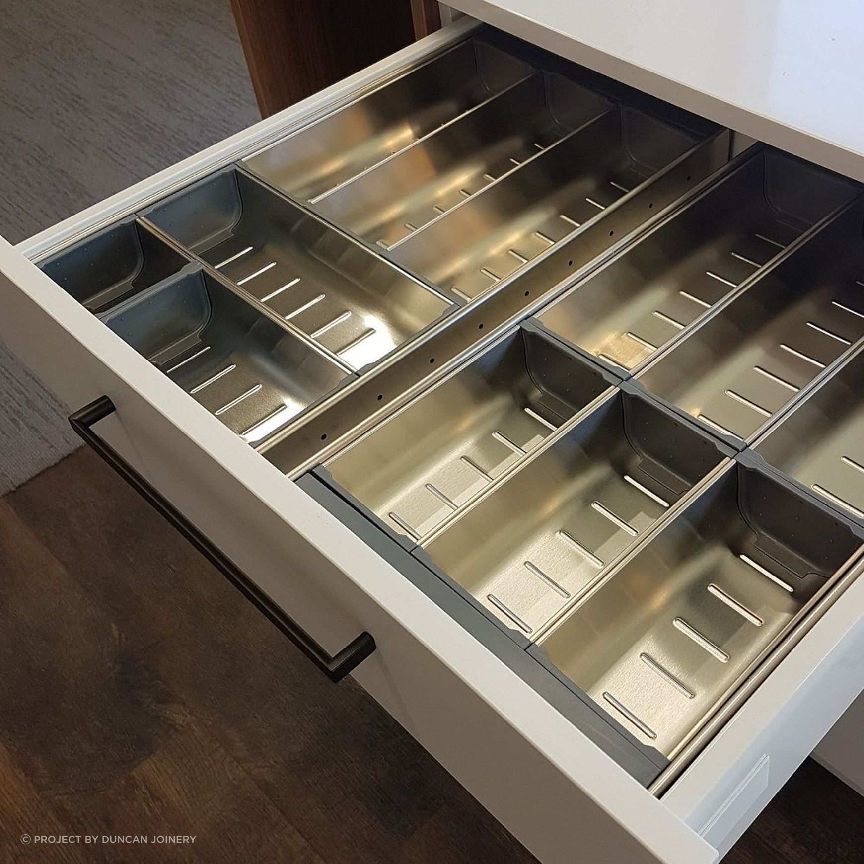 Inoxa Stainless Steel Drawer Organising System